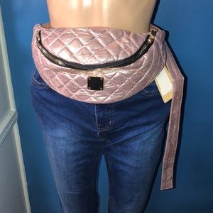 fanny packs rose gold,blush,pewter,silver,